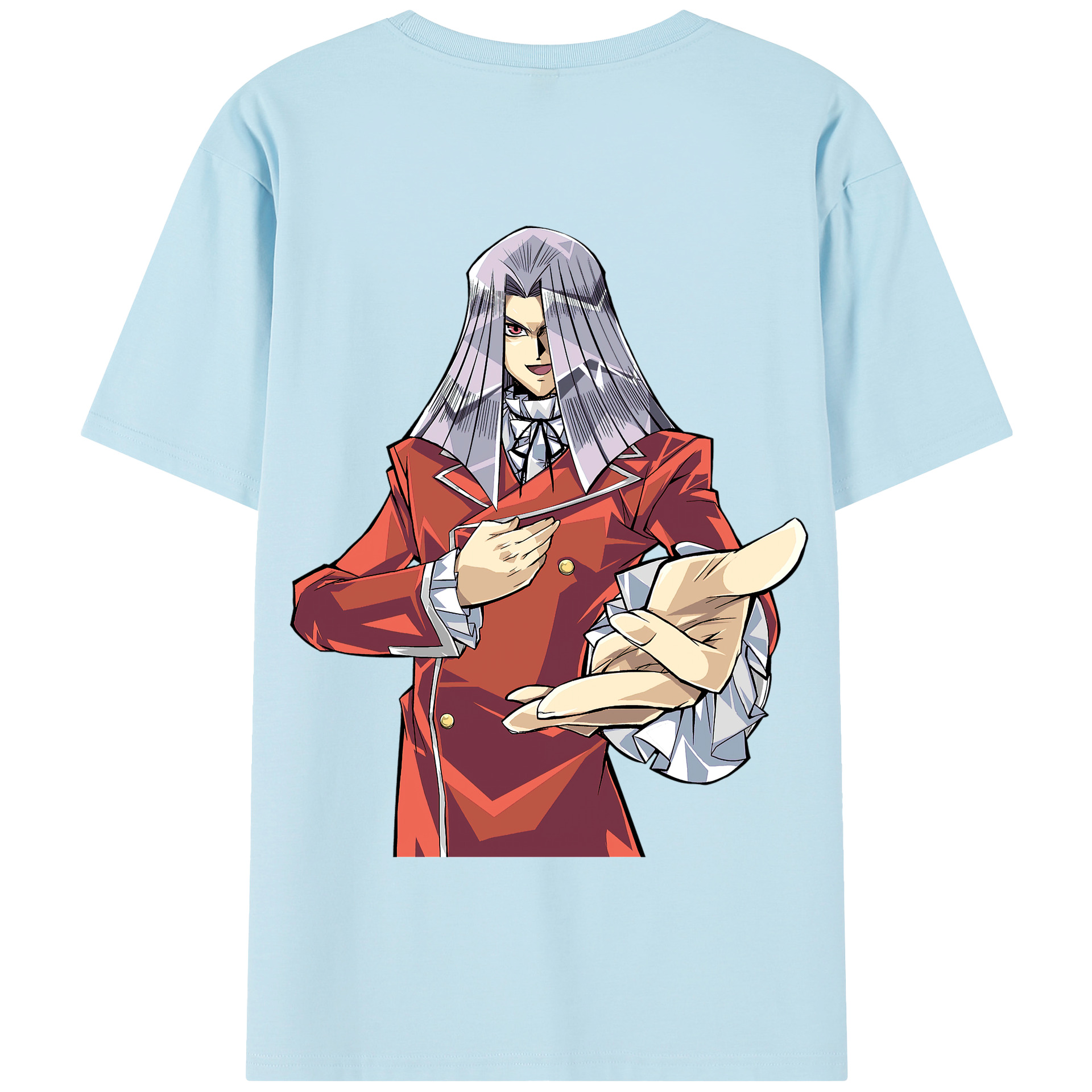 （画像用） 遊☆戯☆王 Yu-Gi-Oh! 綿100％半袖Tシャツ（背面プリント）